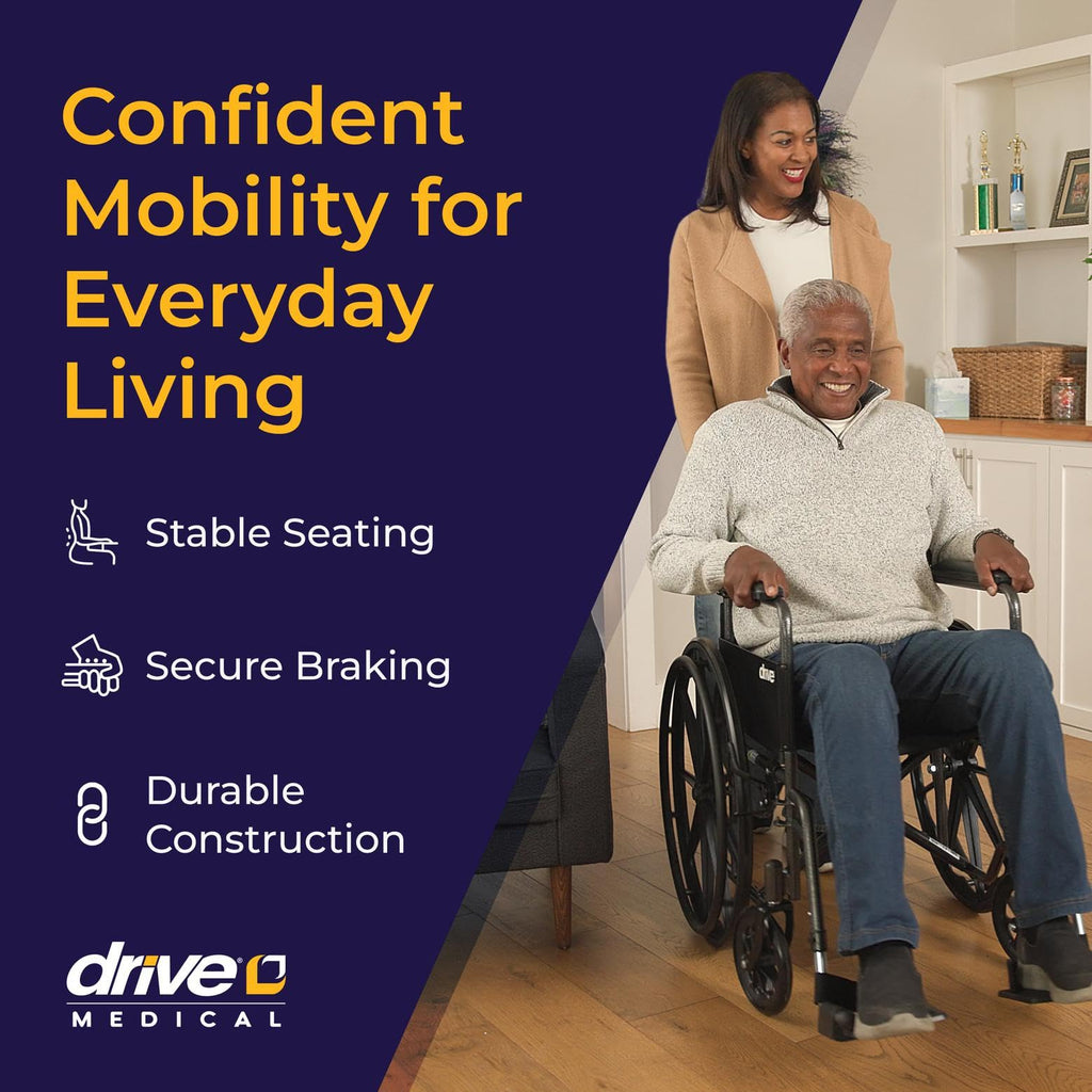 Silver Sport 1 Folding Transport Wheelchair A59557