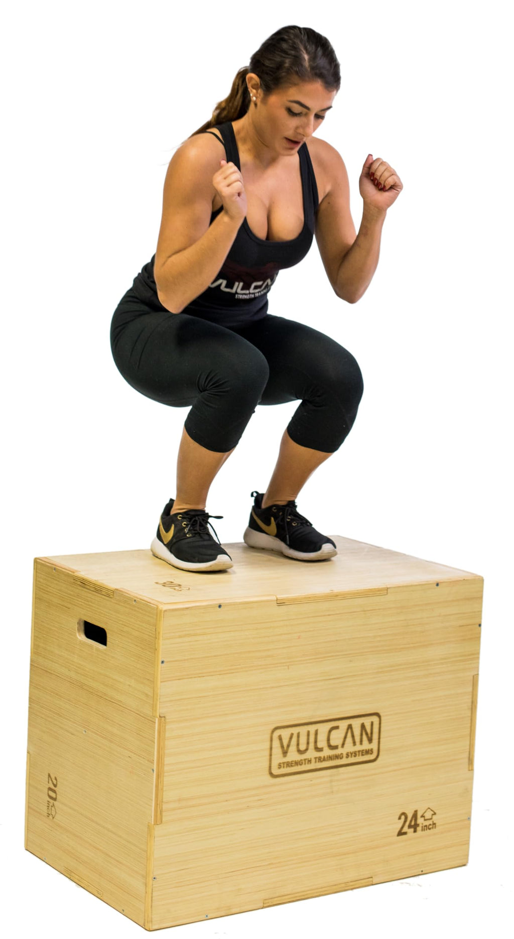 3-in-1 Wooden Plyo Box A63558
