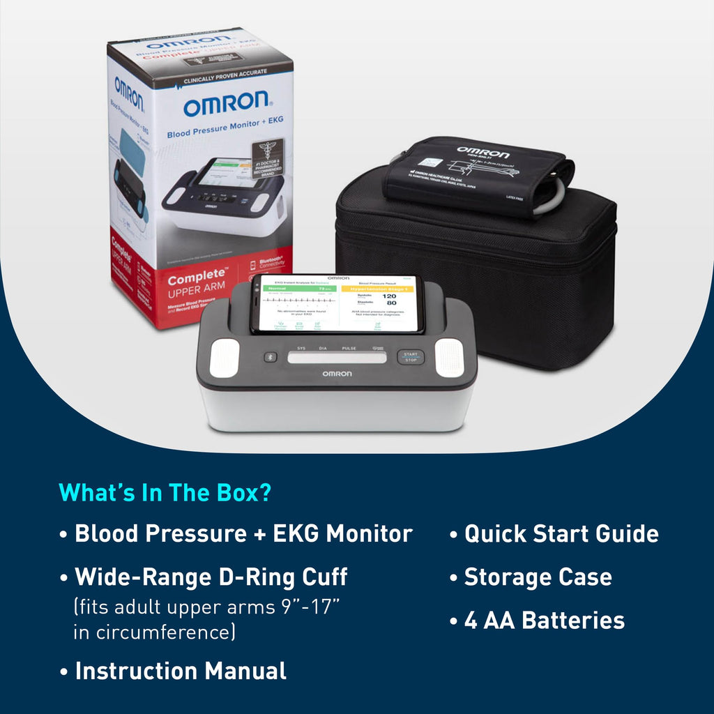 Blood Pressure Monitor + EKG K610