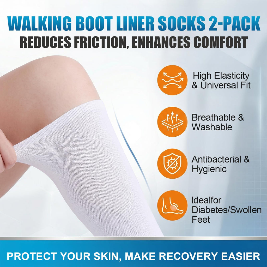 Inflatable Walker Fracture Boot with Replacement Sock Liner (Medium) W534948