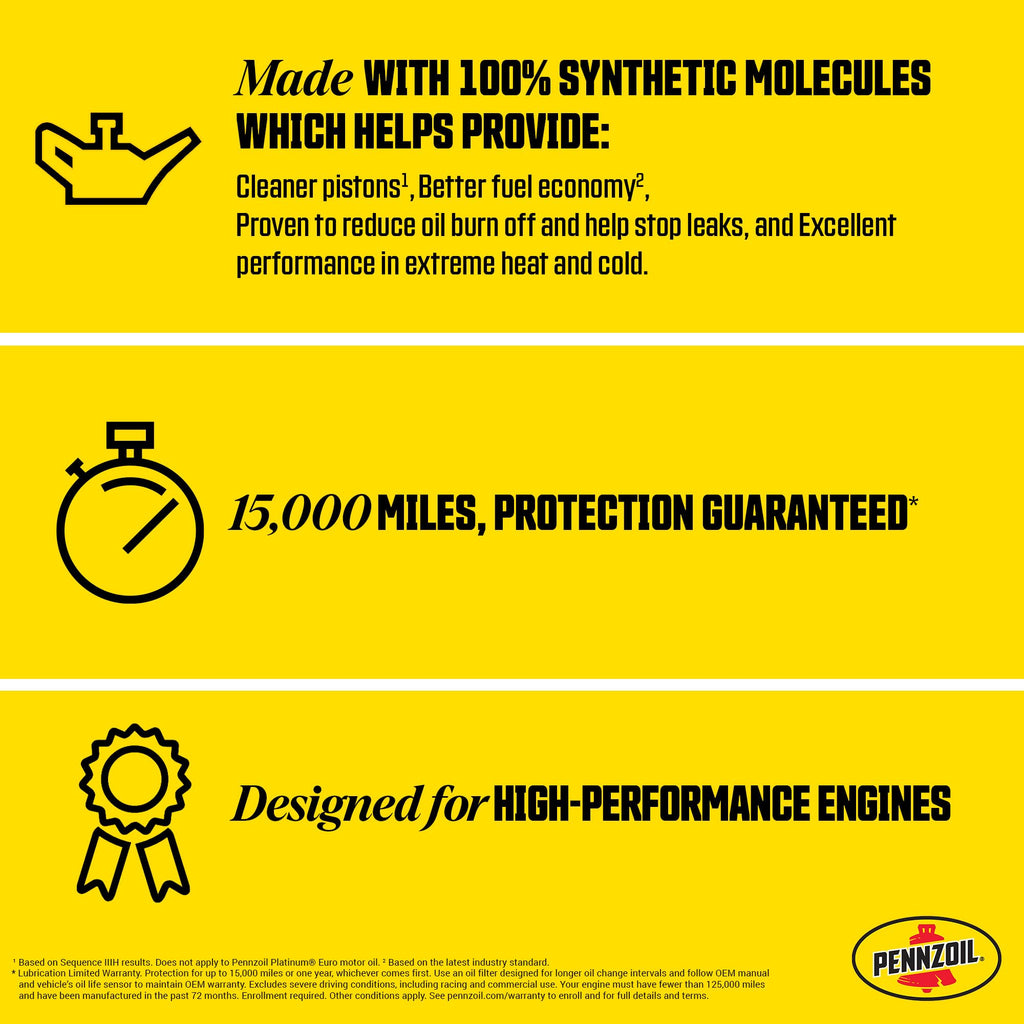 Full Synthetic 5W-30 Motor Oil, 5 Quart G385285