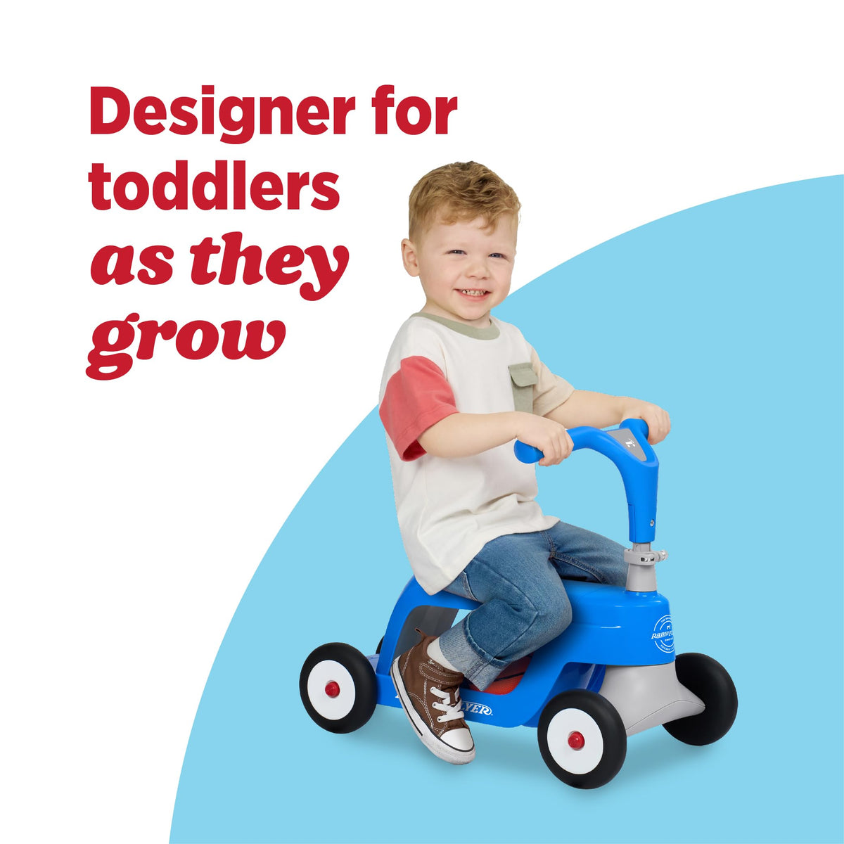 Blue/Red/Pink 4-Wheel Kids Scooter Y66746