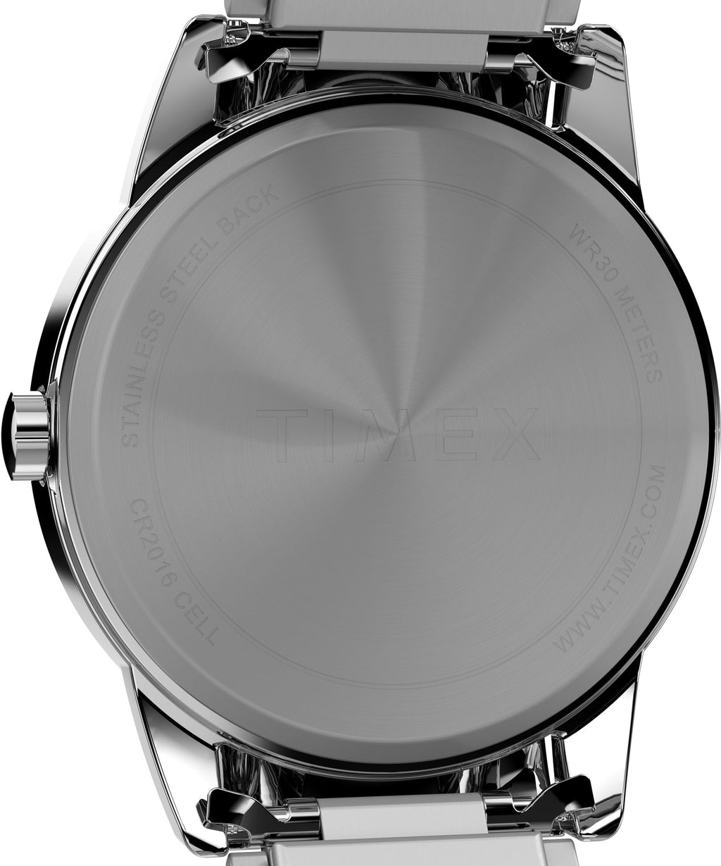Men's 40mm Watch Blue Dial Silver-Tone H7172