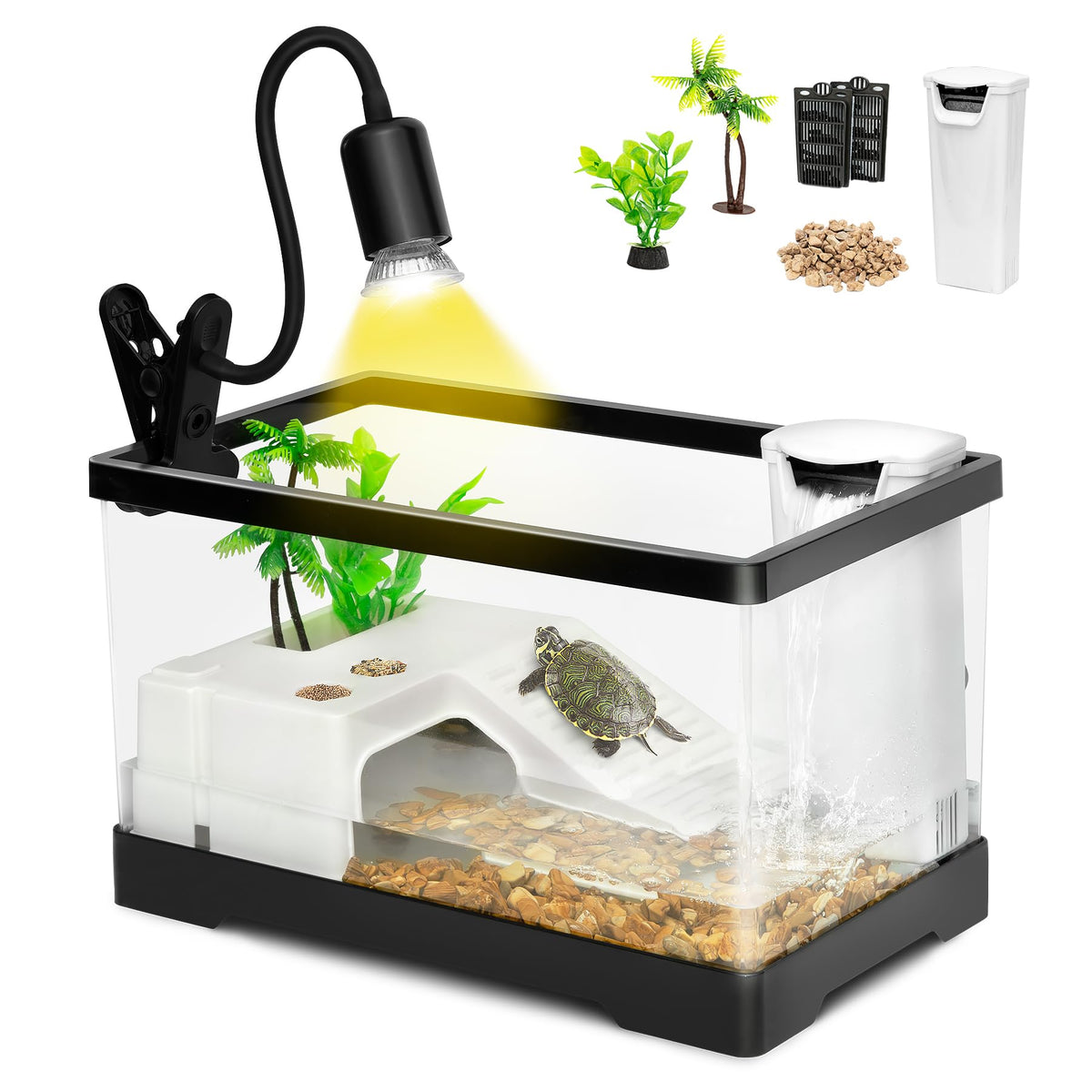 4.6 Gal Baby Turtle Tank Starter Kit P4384