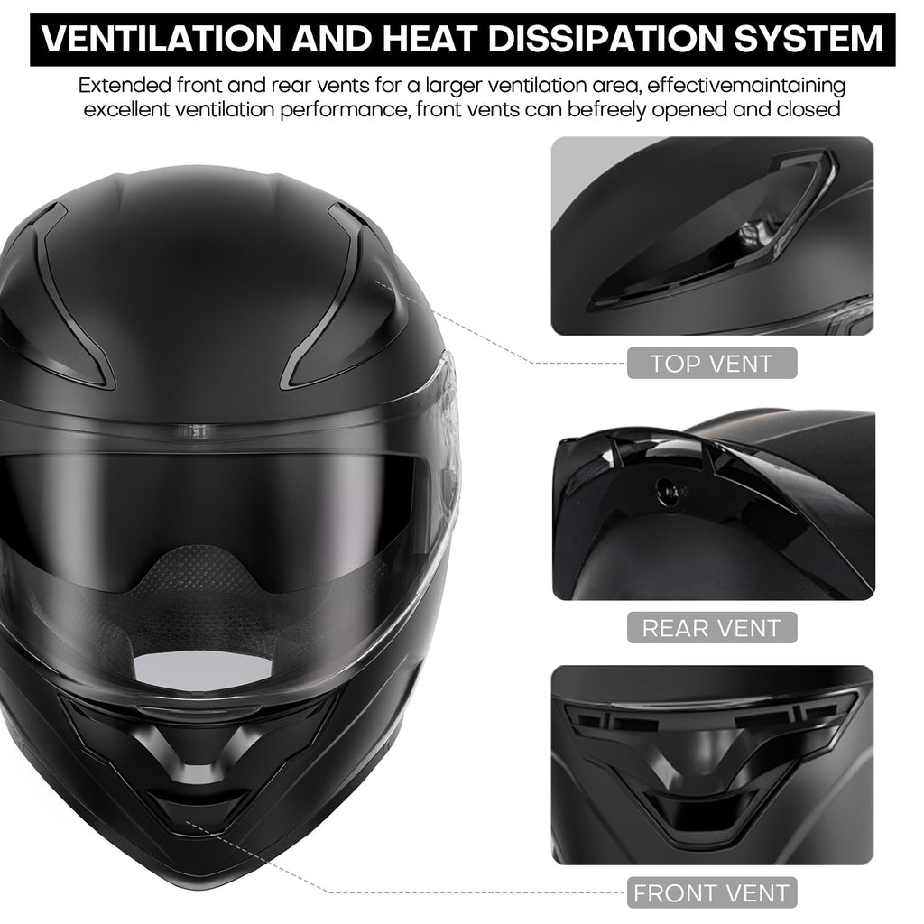 Modular Motorcycle Helmet with Bluetooth J795403