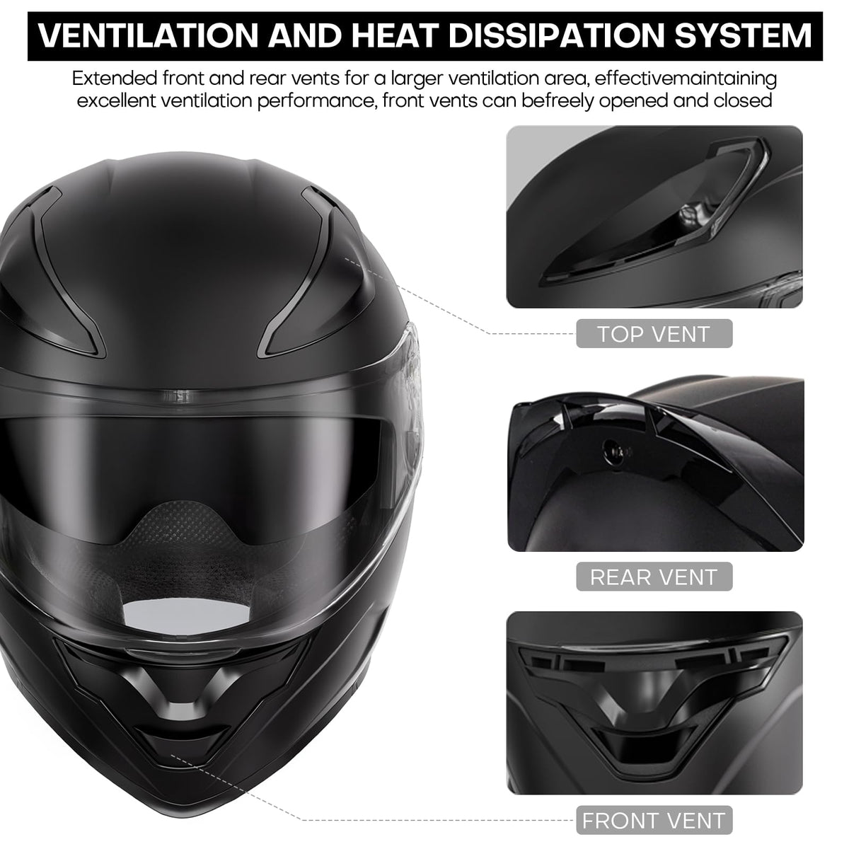 Modular Motorcycle Helmet with Bluetooth J795403