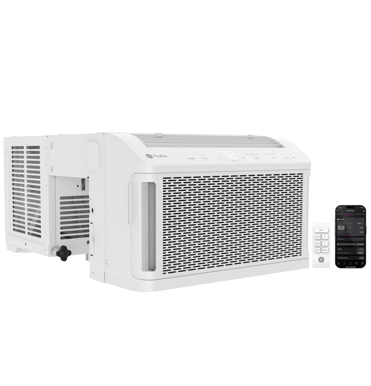 White Window Air Conditioner Unit, 8,300 BTU E24291