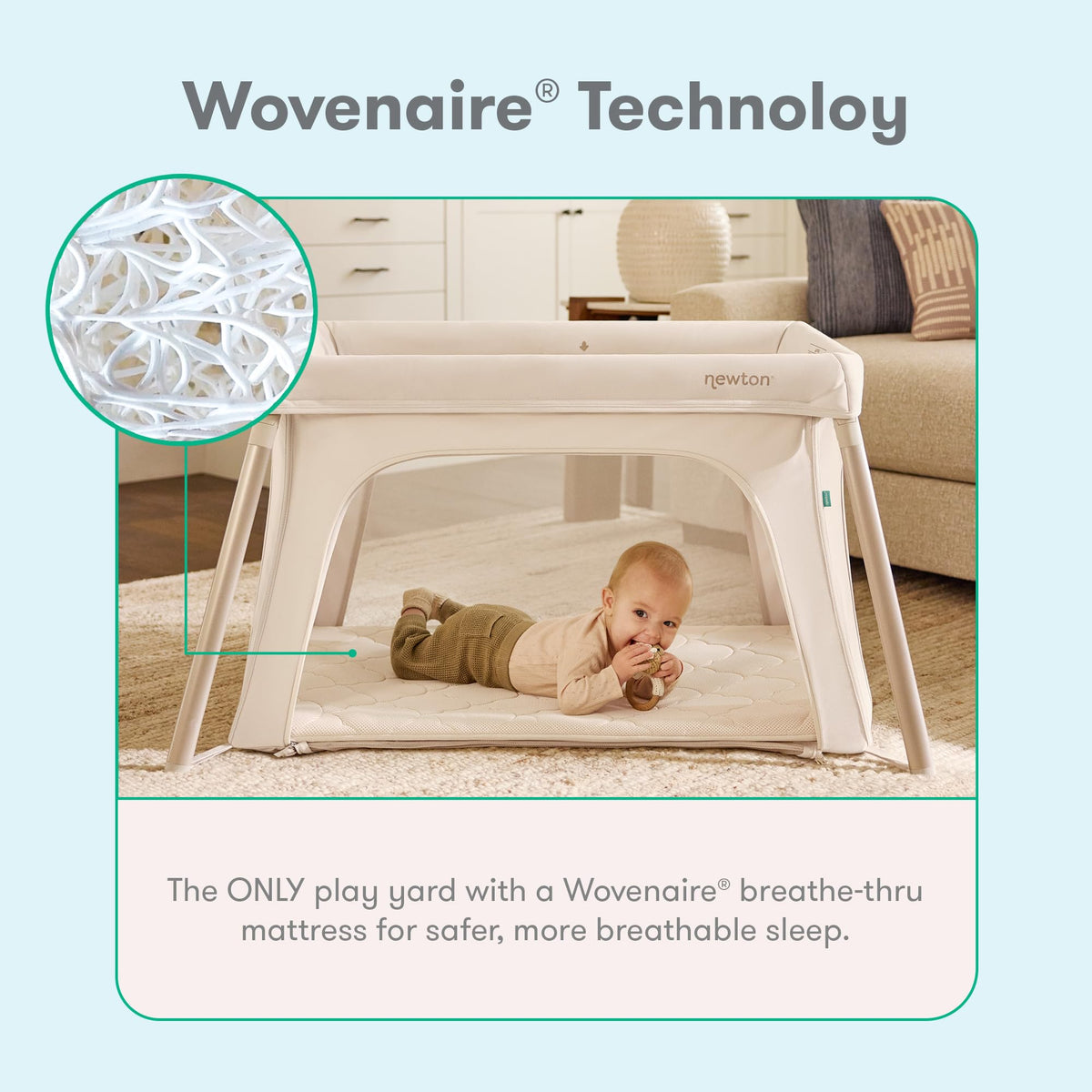 Compact Travel Crib & Play Yard V11205