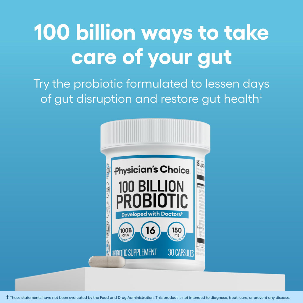 100 Billion 16 Strains Probiotic with Prebiotics F18420