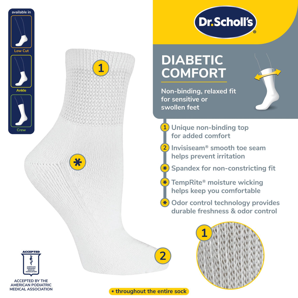 Diabetic Circulatory Flat-Knit Socks R785