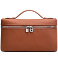 Small Genuine Leather Top-Handle Bag Y5939