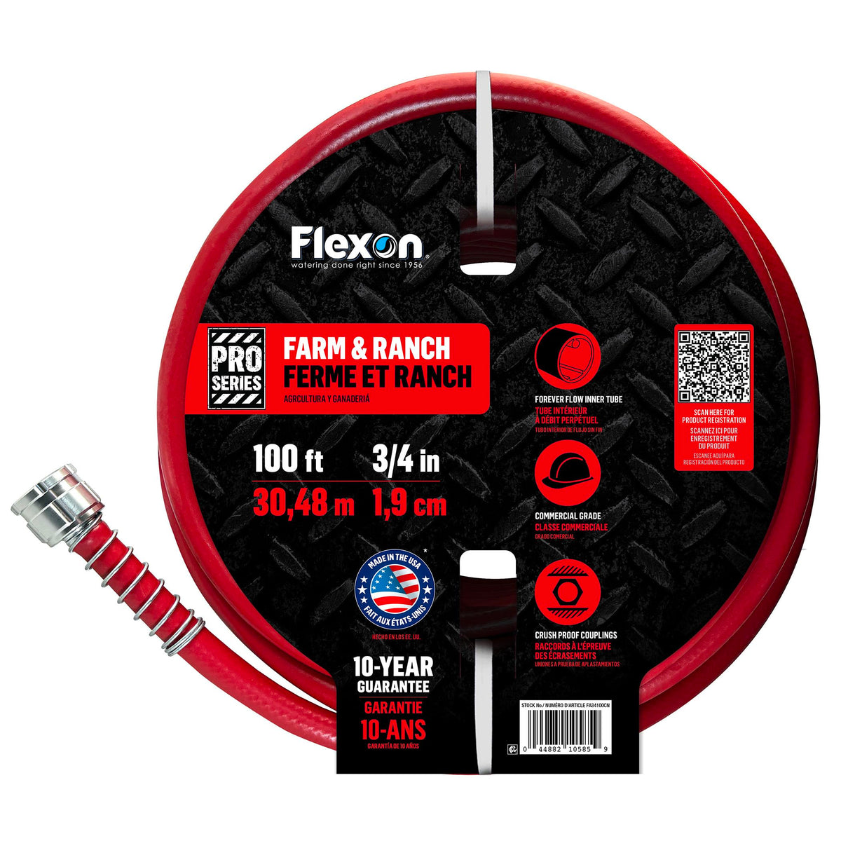 3/4" x 100ft Garden Hose E7339