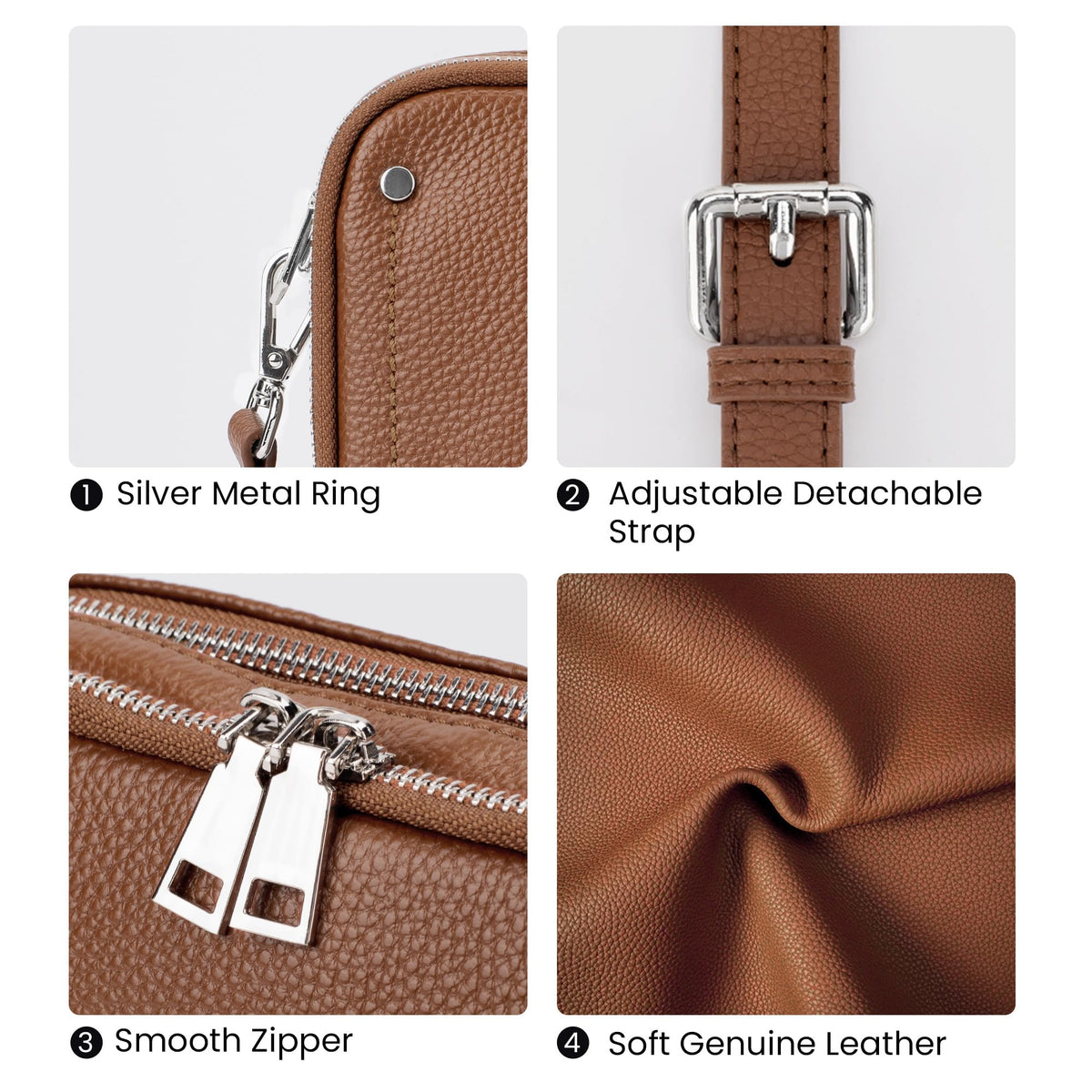 Genuine Leather Crossbody Bags W20900