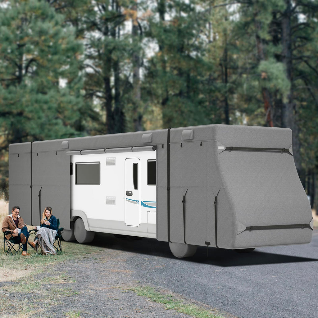 40-43 ft Non-Woven Fabric Waterproof RV Cover with Storage Bag C871