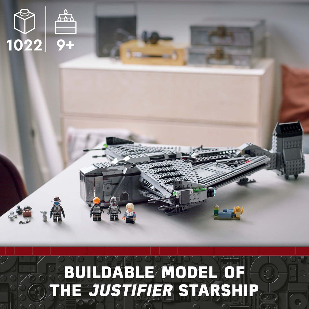 Buildable Toy Starship with Minifigure and Droid Figure O4488