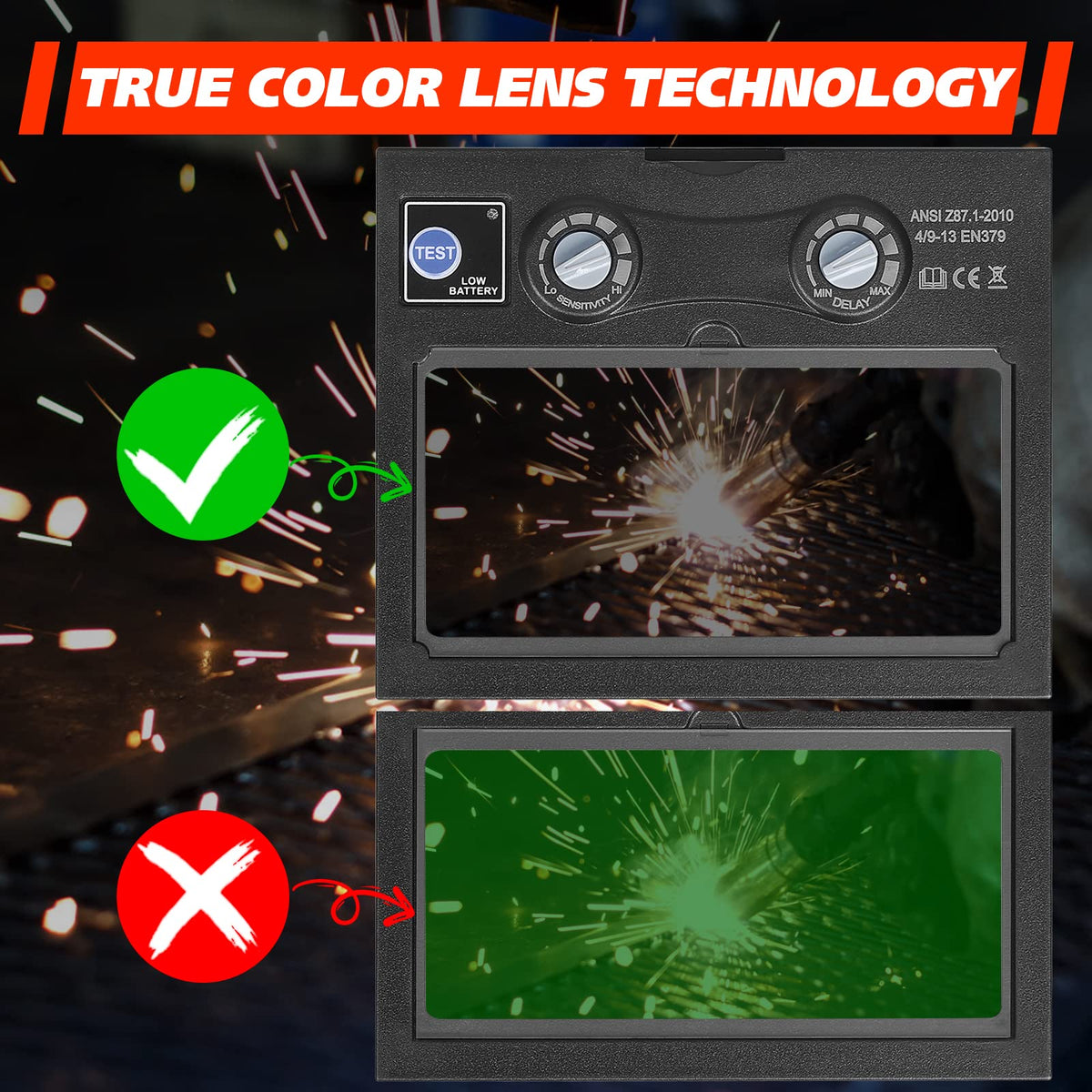 Auto Darkening Welding Lens S789