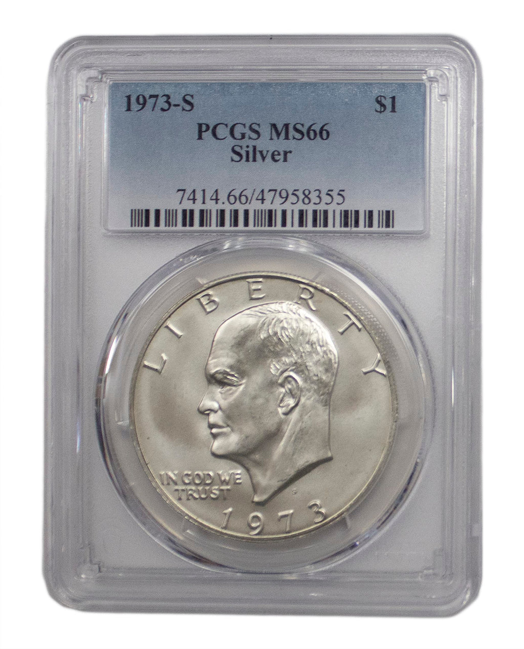 Silver Eisenhower Dollar G439885