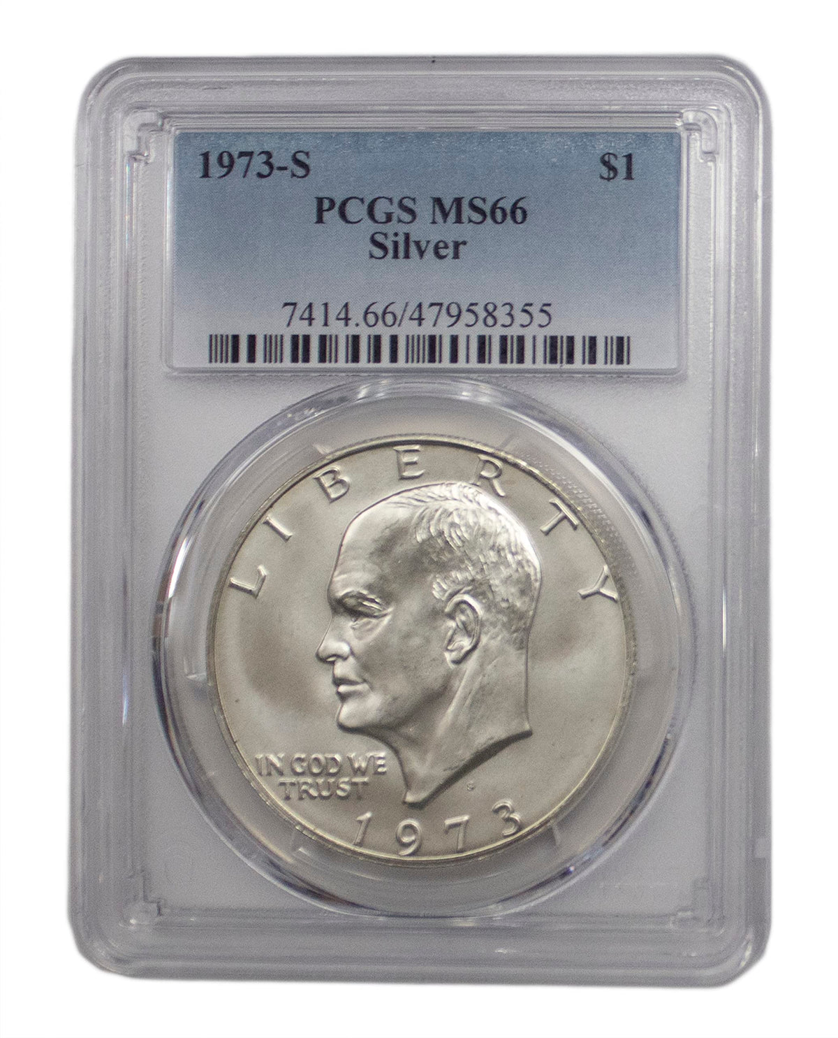 Silver Eisenhower Dollar G439885