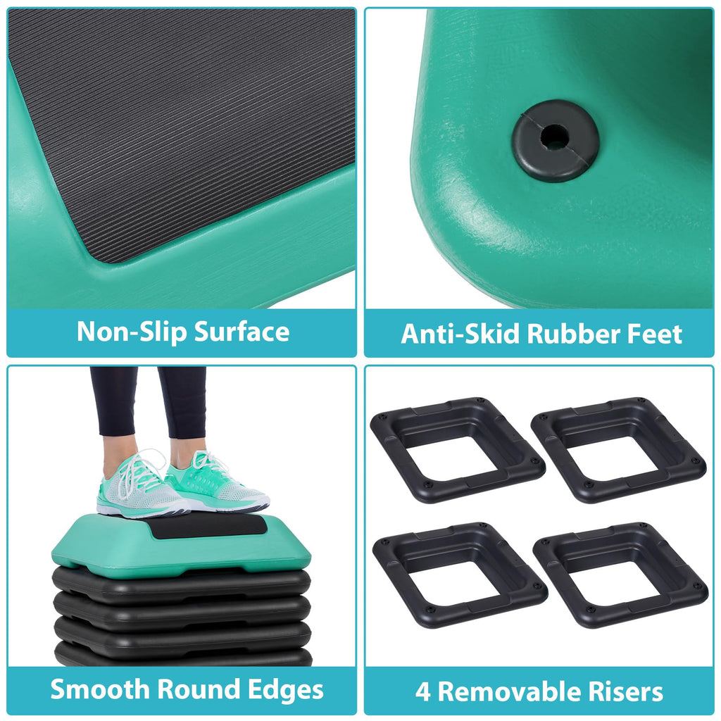 Adjustable Height Aerobic Step Platform L977