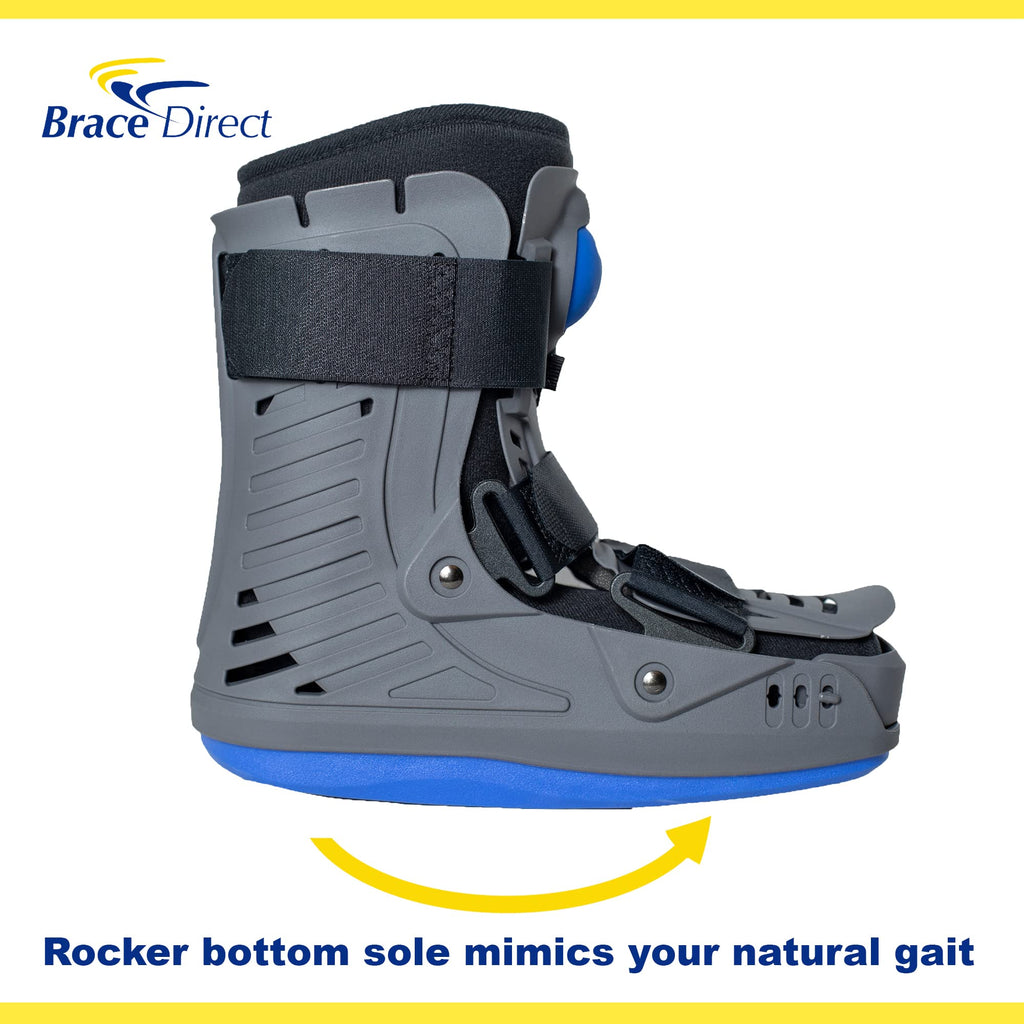 Lightweight Short Air Walking Boot with Toe Guard W7408
