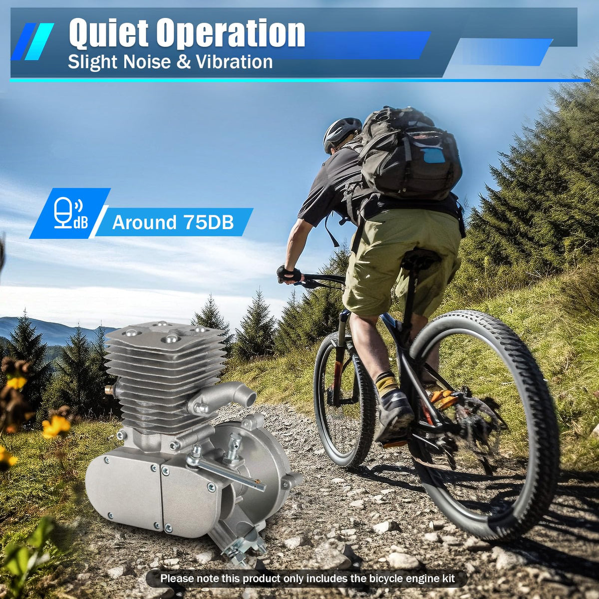 2-Stroke 100cc Bicycle Engine Kit U843646