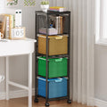 4 Drawers Black File Cabinet M654740