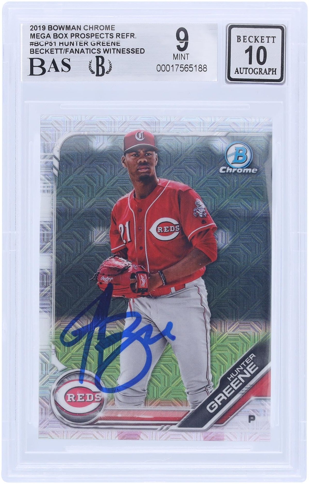 Autographed Baseball Card Z86973