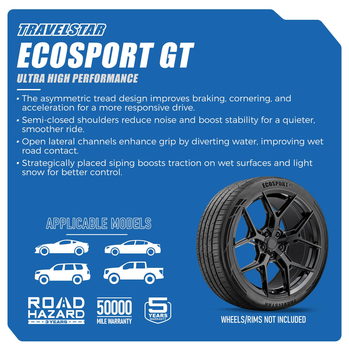 Set of 4 275/55R20 Tires Q487302