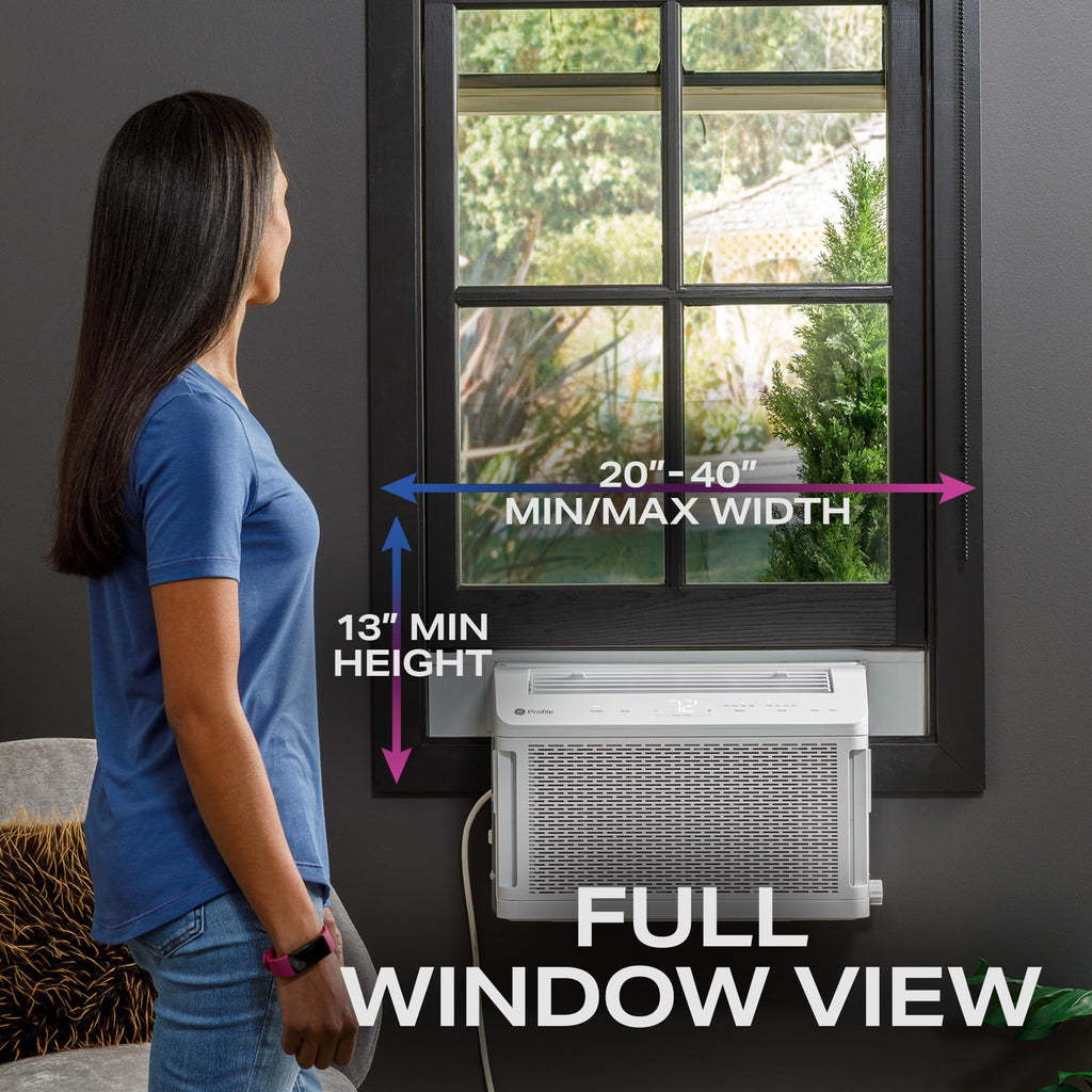White Window Air Conditioner Unit, 8,300 BTU E24291