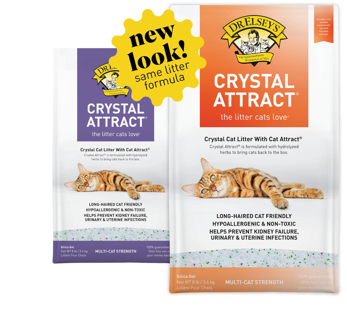 Silica Cat Litter 8lbs J945409