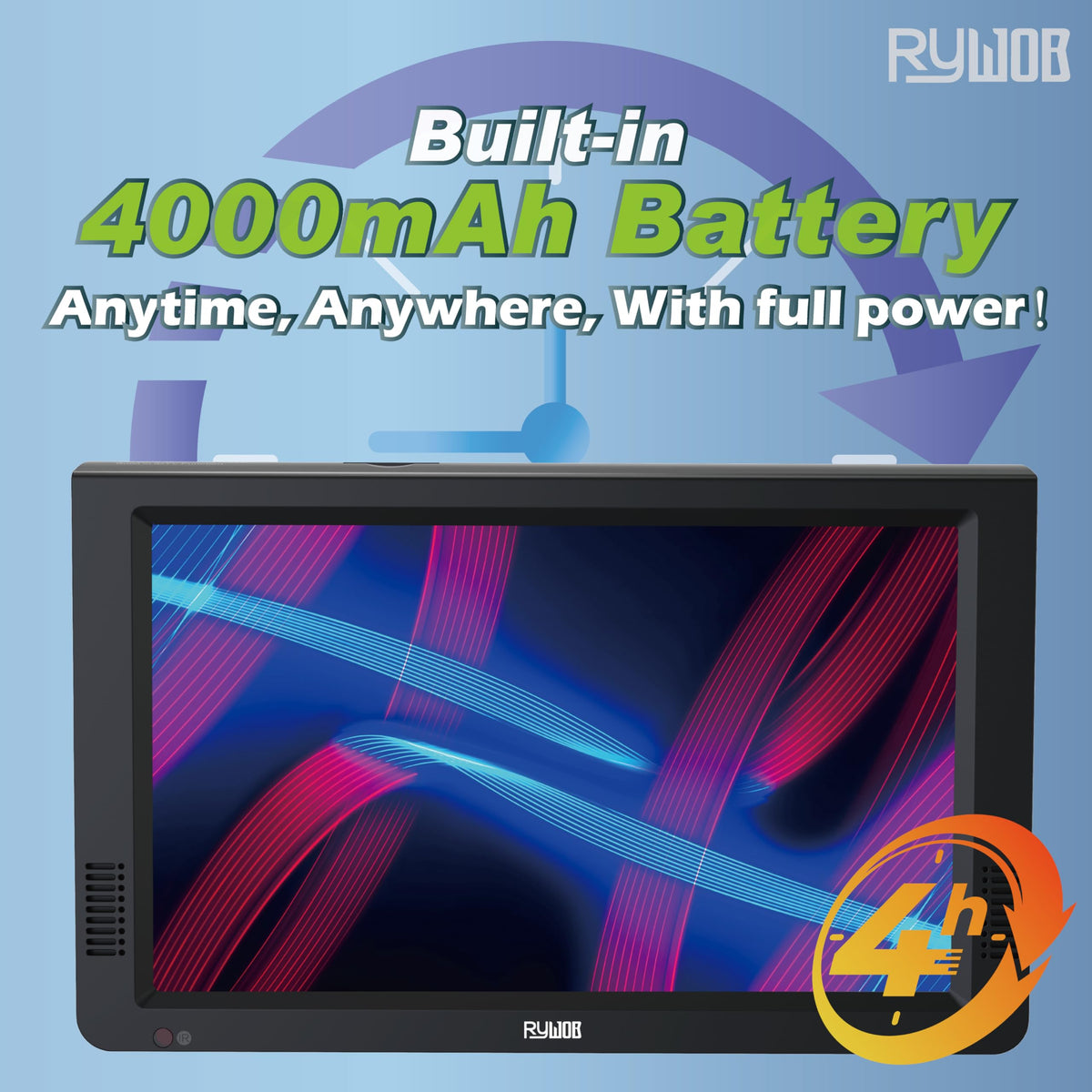 Portable Digital TV with Antenna J130748