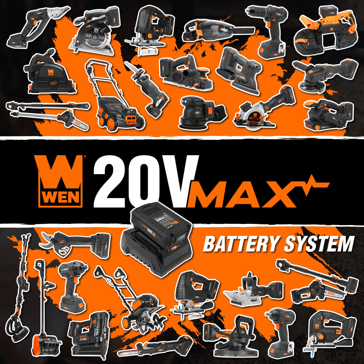 20V Max Cordless Brushless Reciprocating Saw with Battery and Charger B6942