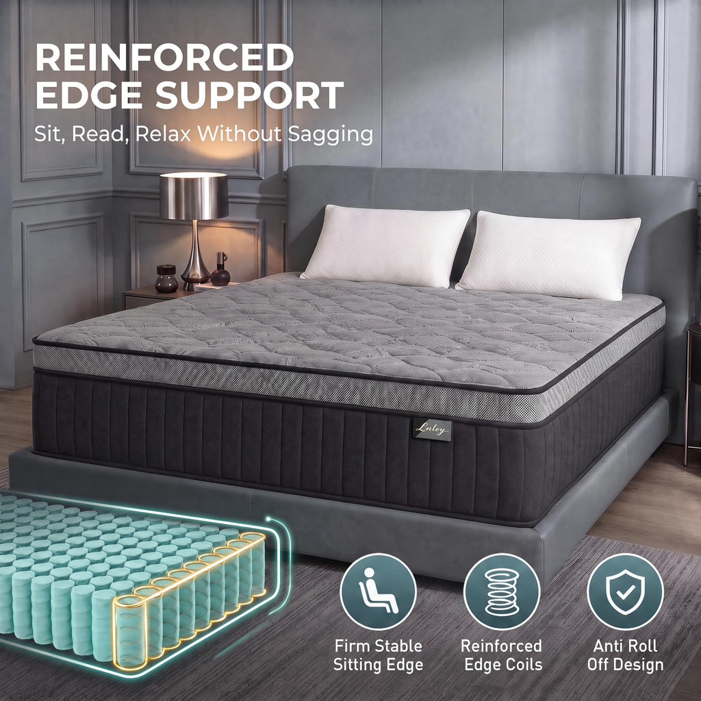 Full Size 12 Inch Hybrid Mattress D729