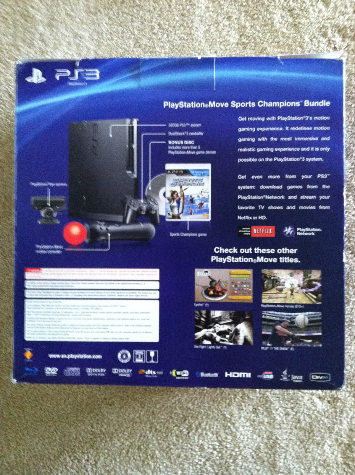 PlayStation 3 320 GB System Y315336